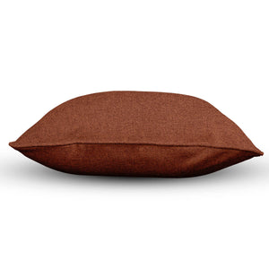 Berlin Cinnamon Red Solid Pillow Cover
