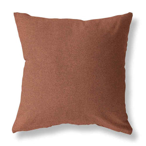 Berlin Cinnamon Red Solid Pillow Cover