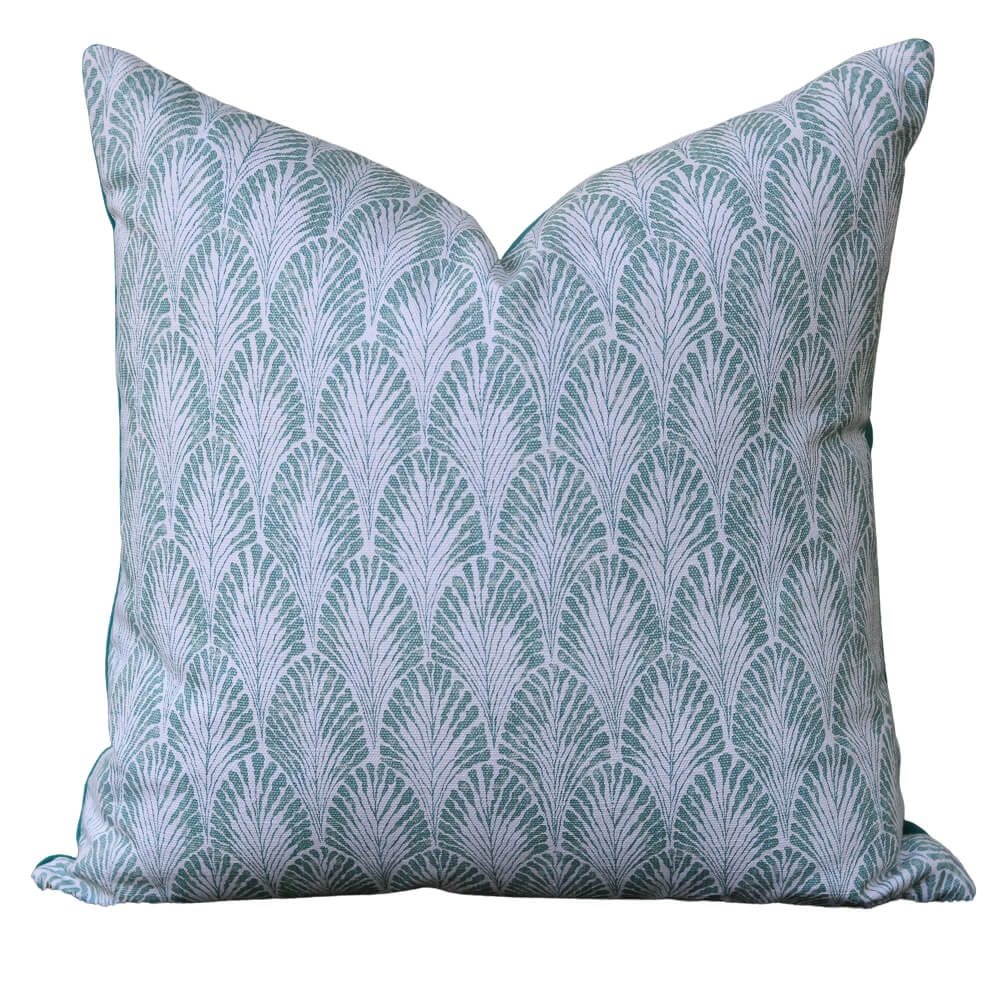 Maya Jade Printed Pillow Cover