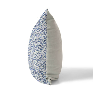 Goldie Indigo Woven Blue Pillow Cover