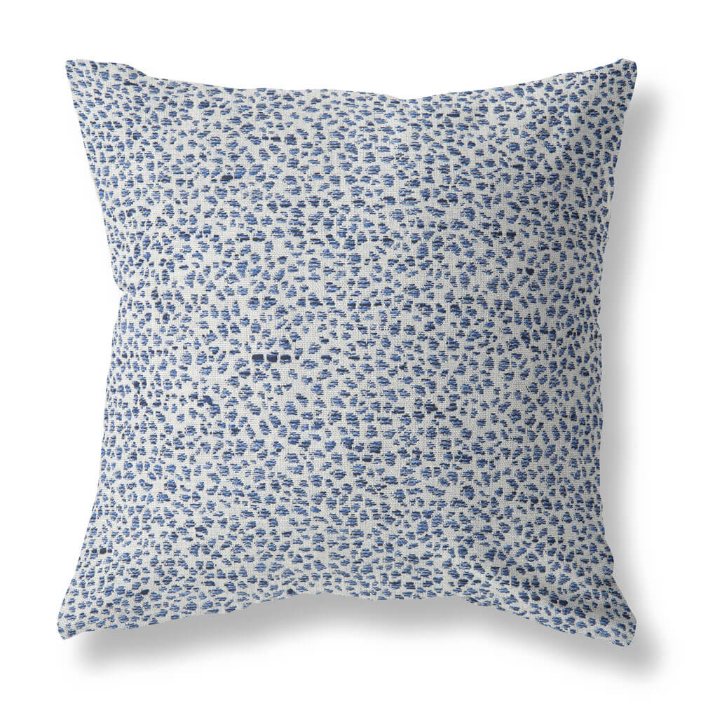 Goldie Indigo Woven Blue Pillow Cover