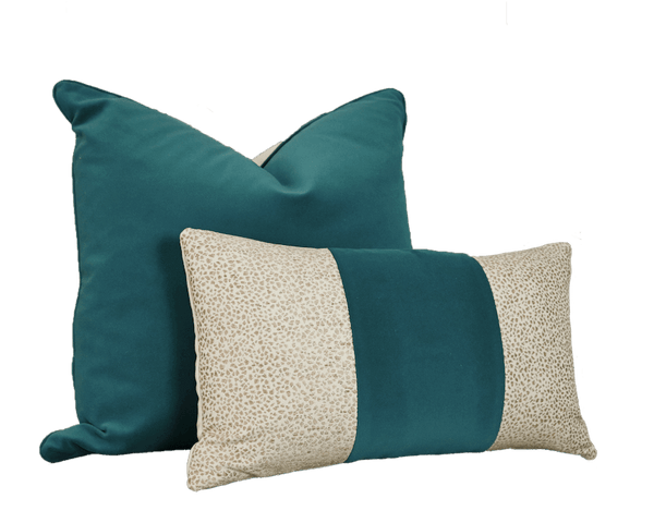 Teal toss pillows sales