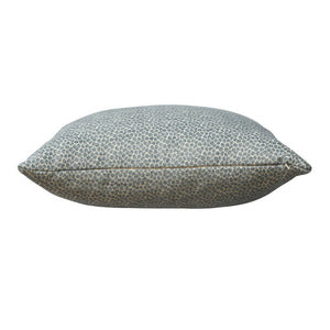 Pebble Storm Blue-Gray Patterned Pillow Cover