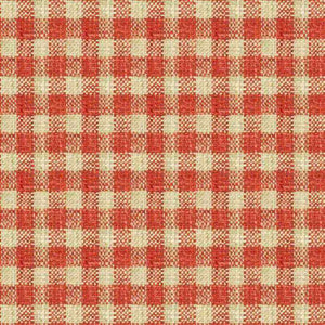 Annie Cherry red checkered pillow cover