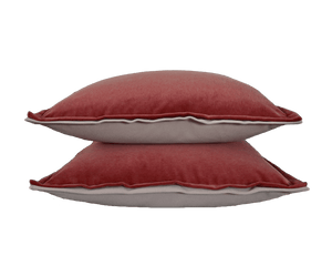 Capri Velvet Rose Double Flange Accent Pillow