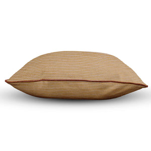 Ribonne Rose Gold Ribbed Pillow Cover