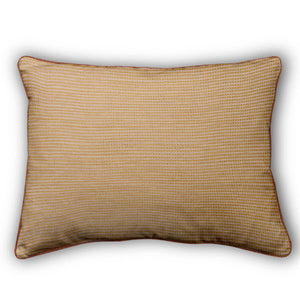 Ribonne Rose Gold Ribbed Pillow Cover