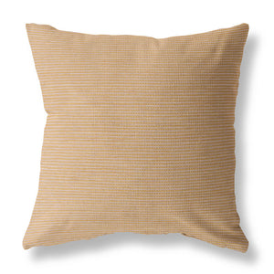 Ribonne Rose Gold Ribbed Pillow Cover