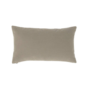 Sunray Modern Gray Outdoor Velvet Pillow