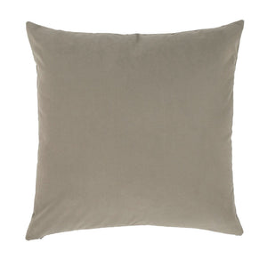 Sunray Modern Gray Outdoor Velvet Pillow