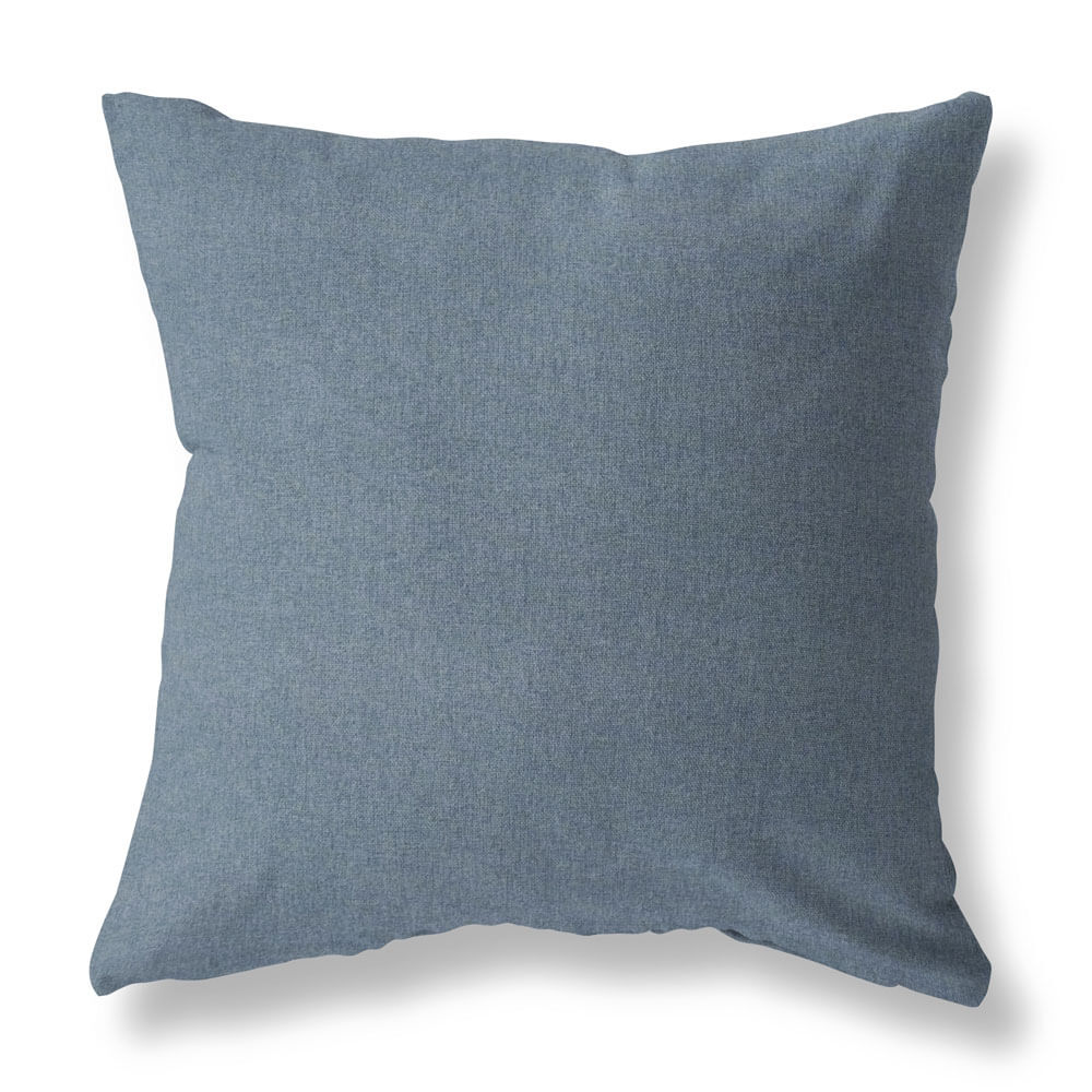 Wyatt Ink Brushed Denim Pillow Cover